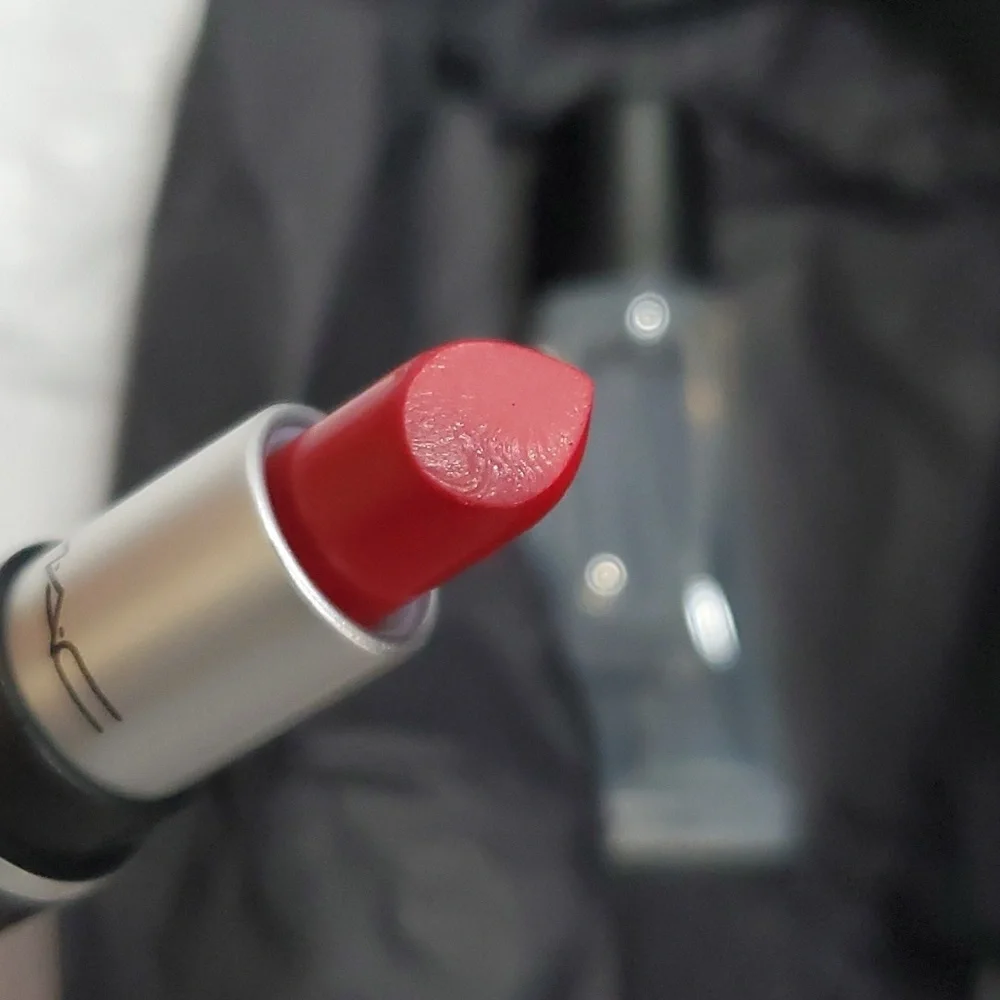 MAC cosmetics winter's kiss red matte lipstick‎ & lipglass mini lip duo new